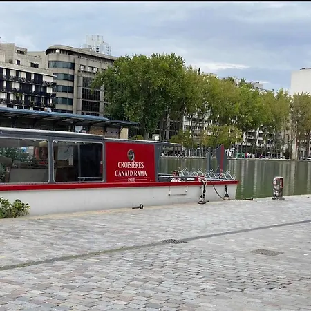 Apartmán Studio Tout Equipe Bassin De La Vilette Centre Paříž